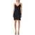 Y/PROJECT Y/Project Invisible Straps Mini Dress Black