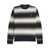 Fred Perry Fred Perry Fp Striped Open Knit Jumper Clothing BLACK