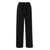 Brunello Cucinelli BRUNELLO CUCINELLI Light stretch cotton fleece trousers with Shiny Tab BLACK