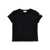 Moncler Rhinestone logo t-shirt Black
