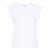 RABANNE RABANNE Cotton t-shirt with chain detail on the back WHITE