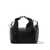 Elisabetta Franchi ELISABETTA FRANCHI Quilted Bag with Detachable Scarf BLACK