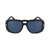 Tom Ford TOM FORD Sunglasses GLOSSY BLACK/BLUE