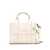 Marc Jacobs MARC JACOBS THE SMALL TOTE COTTON/SILVER