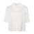 Moncler MONCLER Short-sleeved cotton polo shirt with logo WHITE