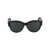 Saint Laurent Saint Laurent Sunglasses BLACK BLACK GREY