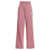 Kenzo Logo embroidery joggers Pink