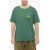 DRÔLE DE MONSIEUR Cotton Crew-Neck T-Shirt With Contrast Edge Green