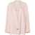 Philosophy Philosophy Di Lorenzo Serafini Single-Breasted Viscose And Linen Blazer With Pockets PINK