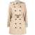 Save the Duck SAVE THE DUCK Audrey slim fit waterproof coat in recycled polyester BEIGE