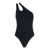 FEDERICA TOSI Black Cut Out Swimsuit In Techno Fabric Stretch Woman BLACK