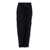 FEDERICA TOSI Black Wrinkled Long Skirt in Techno Fabric Stretch Woman BLACK