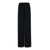 FEDERICA TOSI Black Trousers with Elastic Waistband in Silk Blend Woman BLACK