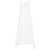 Jil Sander JIL SANDER Cotton Midi Dress with Elastic Hem WHITE