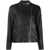 Peuterey Peuterey Leather Jacket With Diagonal Zip BLACK