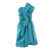 Alberta Ferretti Short turquoise dress Light Blue
