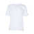 Peserico Gray T-shirt with lurex detail White