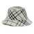 Burberry Ered Cotton Blend Bucket Hat With Nine Words LICHEN