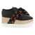 Stella McCartney Platform Elyse Loafers Eith Printed Band BLACK