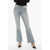 MOTHER Frayed- Hem Weekender Boot-Cut Jeans 26Cm Blue