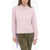 Destin Solid Color Cotton And Linen Marina Overshirt With Bandana D Pink