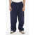 ADER ERROR 2-Pockets Casual Pants With Drawstring Waist Blue