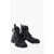 Givenchy Lace-Up Terra Coated Canvas Combat Booties Black
