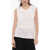 Woolrich Crew-Neck Double Fabric Tank Top White