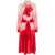 KITON KITON DRESSES RED/NEUTRALS