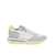 PHILIPPE MODEL PHILIPPE MODEL NYLON AND SUEDE SNEAKERS BLANC/JAUNE