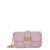 Pinko 'Love One Pocket' Light Purple Shoulder Bag with Logo Detail in Smooth Leather Woman VIOLET