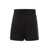 SPORTMAX SPORTMAX UNICO - Washed cotton shorts BLACK