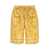 Versace VERSACE Barocco print silk shorts GOLDEN