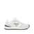Versace Versace Sneaker Calf Leather+Suede+ Embroidery Shoes WHITE