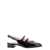 CAREL PARIS Black Slingback Mary Janes with Block Heel in Patent Leather Woman BLACK