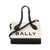 Bally Bally Bar Crossbody Bag NATURAL/BLACK+ORO