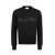 Alexander McQueen Alexander McQueen Cotton Crew-Neck Sweater BLACK