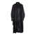 Saint Laurent SAINT LAURENT Nylon cloak coat BLACK