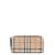 Burberry BURBERRY CHECKED MOTIF CARD HOLDER BEIGE