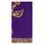 Burberry BURBERRY CASHMERE SCARF WITH FRINGES PURPLE