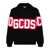 GCDS Gcds Band Logo Hoodie Clothing BLACK