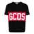 GCDS GCDS  LOGO BAND T-SHIRT CLOTHING BLACK
