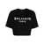 Balmain Balmain Cropped T-Shirt Clothing Black