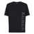 Balmain Balmain Embossed Reflect T-Shirt Clothing Black