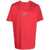 Balmain BALMAIN PB T-SHIRT BLUKY FIT CLOTHING RED