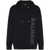 Balmain Balmain Embossed Reflect Hoodie Clothing Black