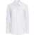 Marni Oversized White Shirt with Contrasting Logo Print in Cotton Woman WHITE