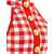 Balmain BALMAIN Fine gingham knit sleeveless top RED