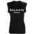 Balmain BALMAIN CAMISOLE 3 BUTTONS CLOTHING BLACK
