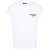 Balmain BALMAIN FLOCKED T-SHIRT CLOTHING WHITE